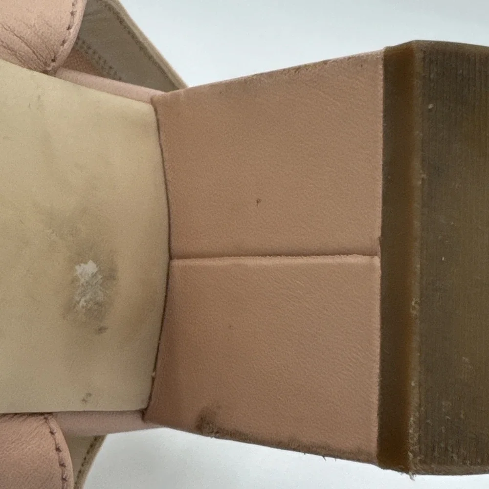 Cole Haan Aniston Elastic Sandal Mahogany Rose Leather 6.5‎  2.75